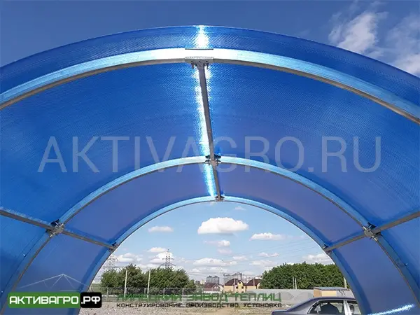 Беседка «Радужная» (сборная), длина 6 м Беседка «Радужная» (сборная), длина 6 м